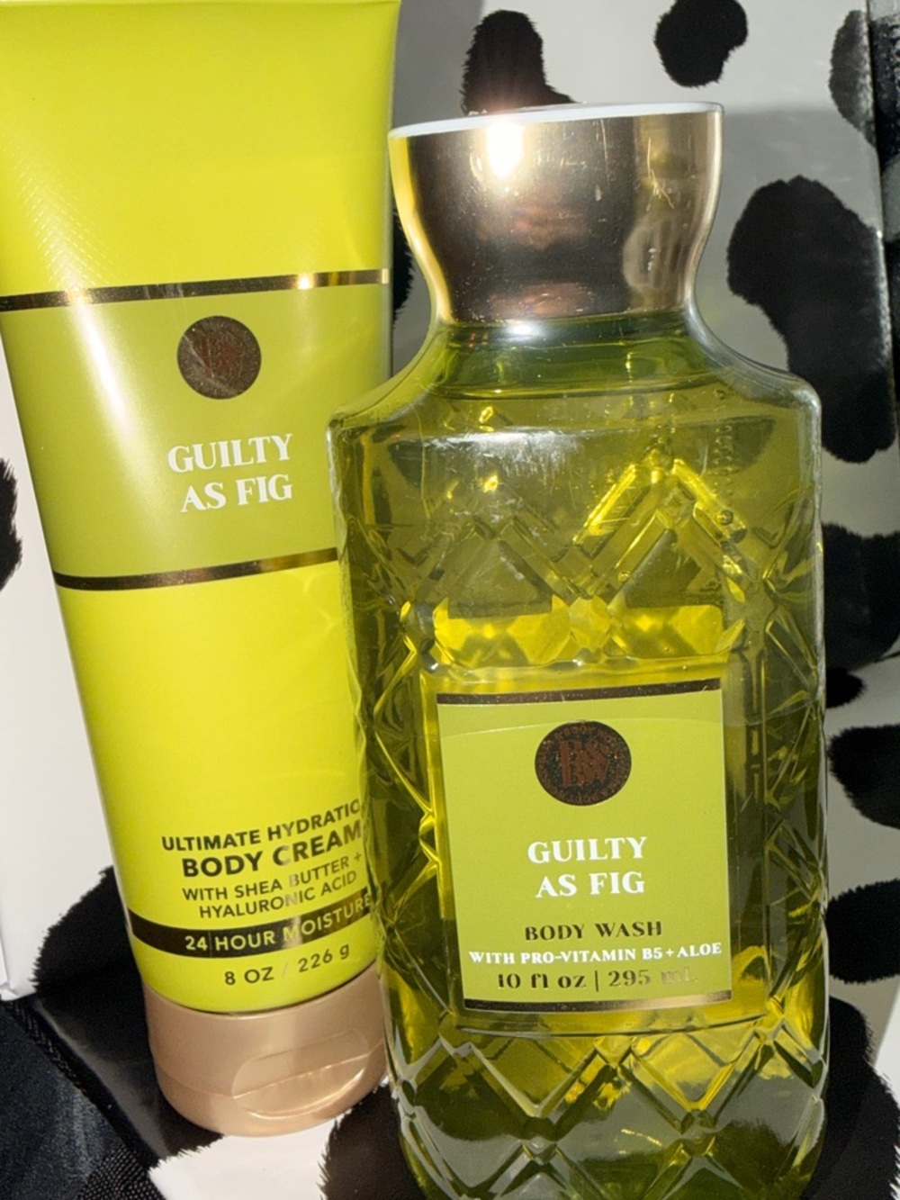 Bath & Body Works Guilty As Fig Body Wash & Body Cream Set
